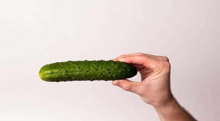 Le concombre symbolise un pénis agrandi par la limonade